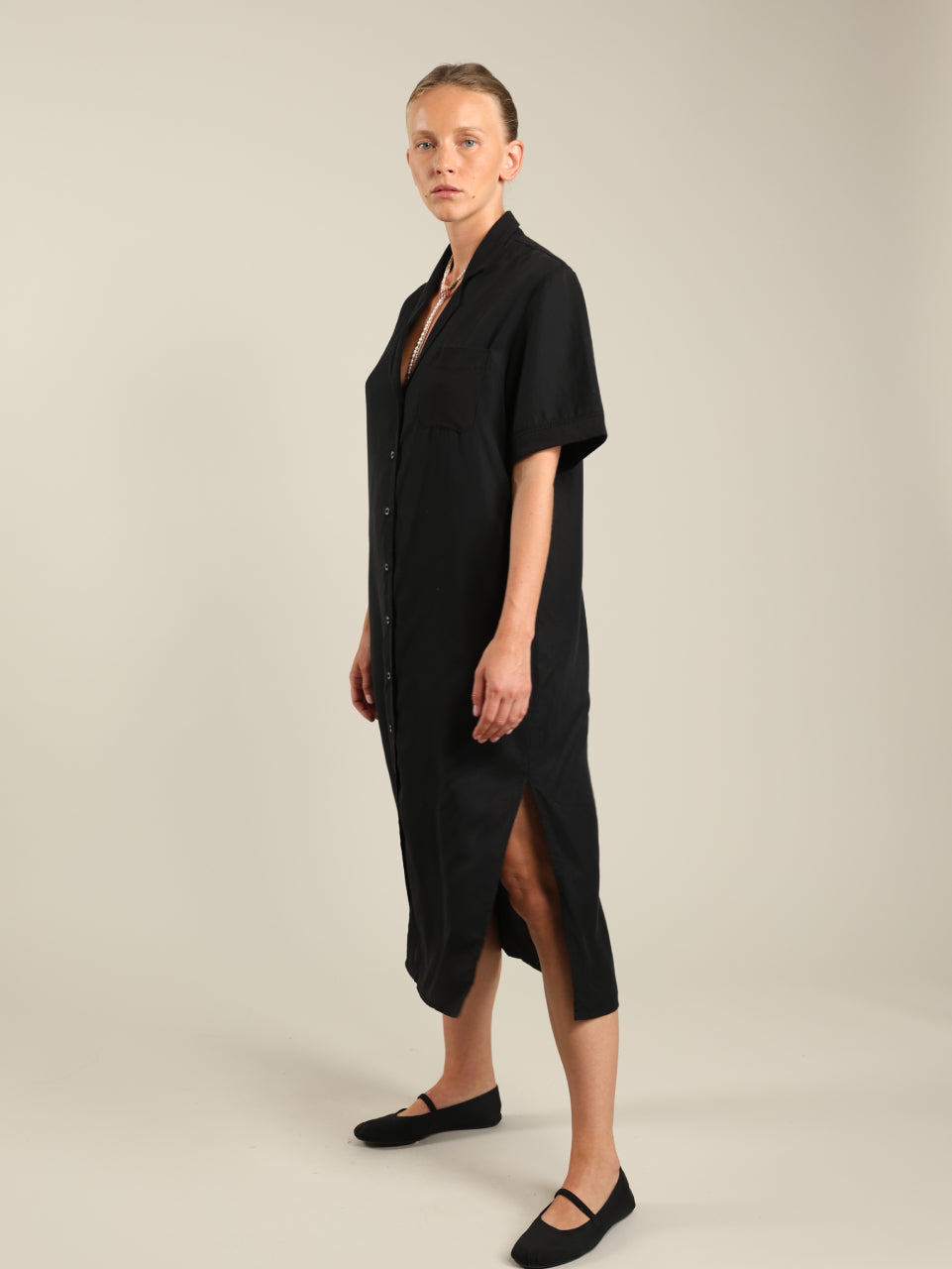 Midi Shirt Dress