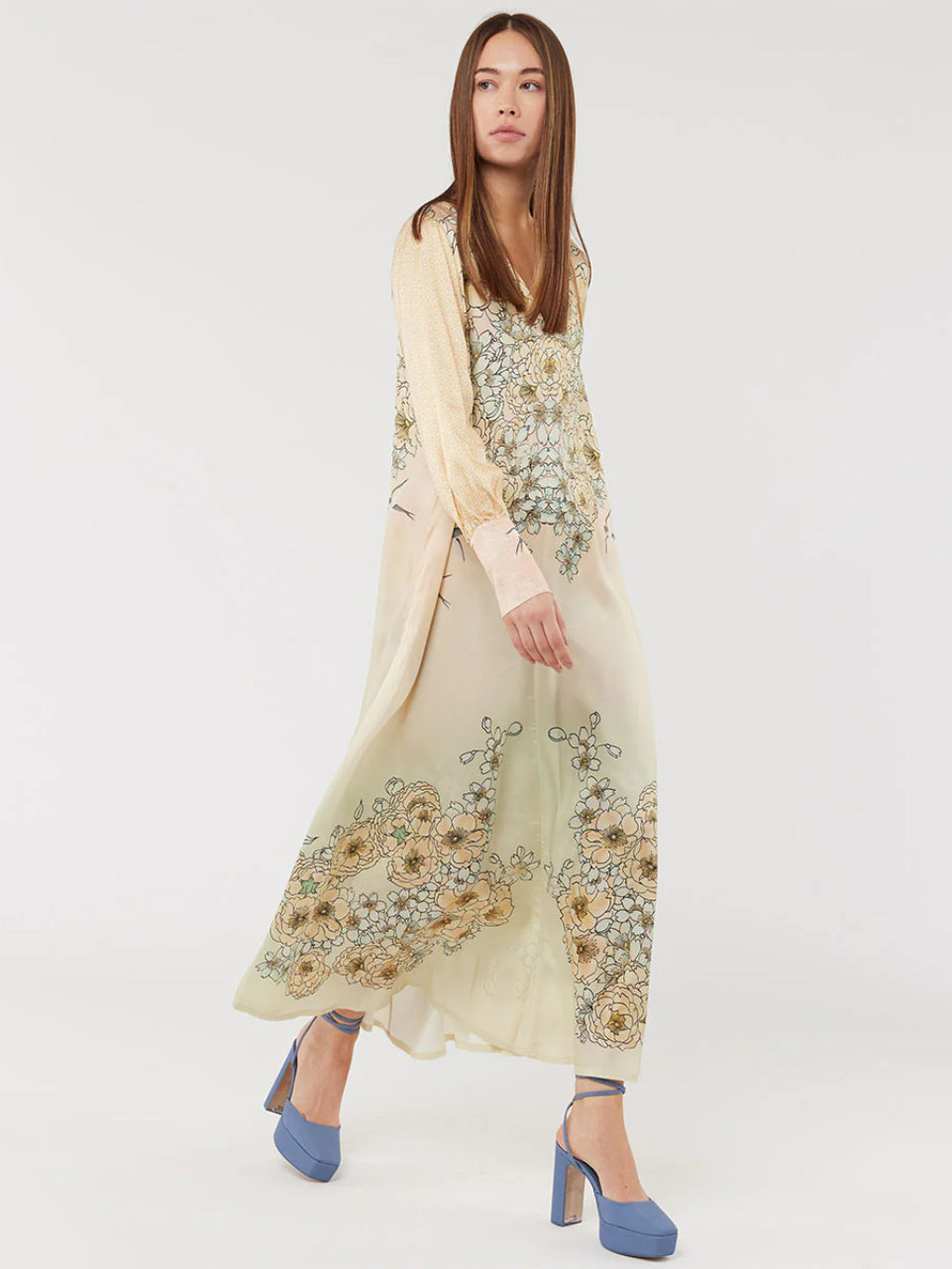 Sophie Flared Maxi Dress