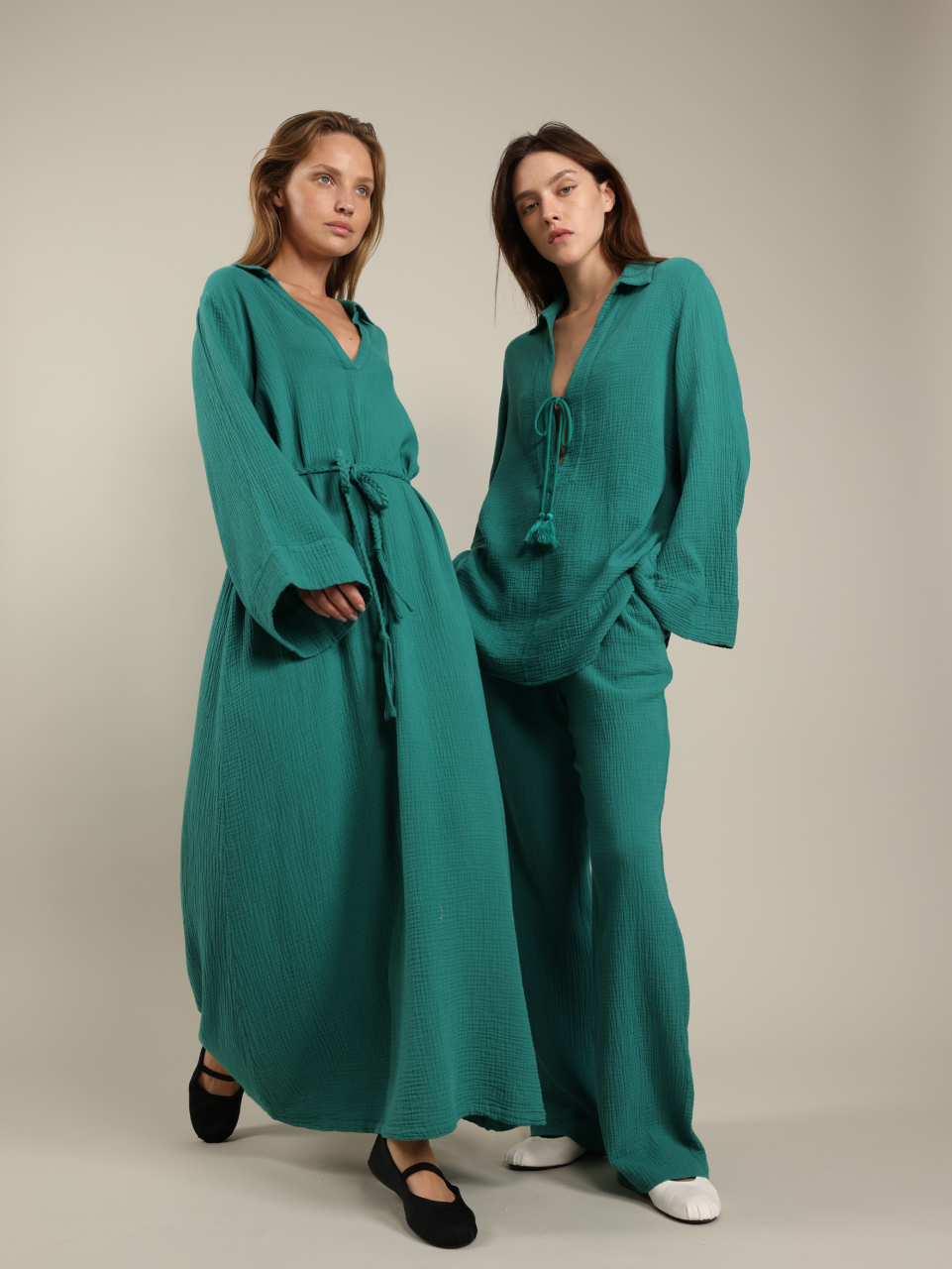Cotton Belt Dress