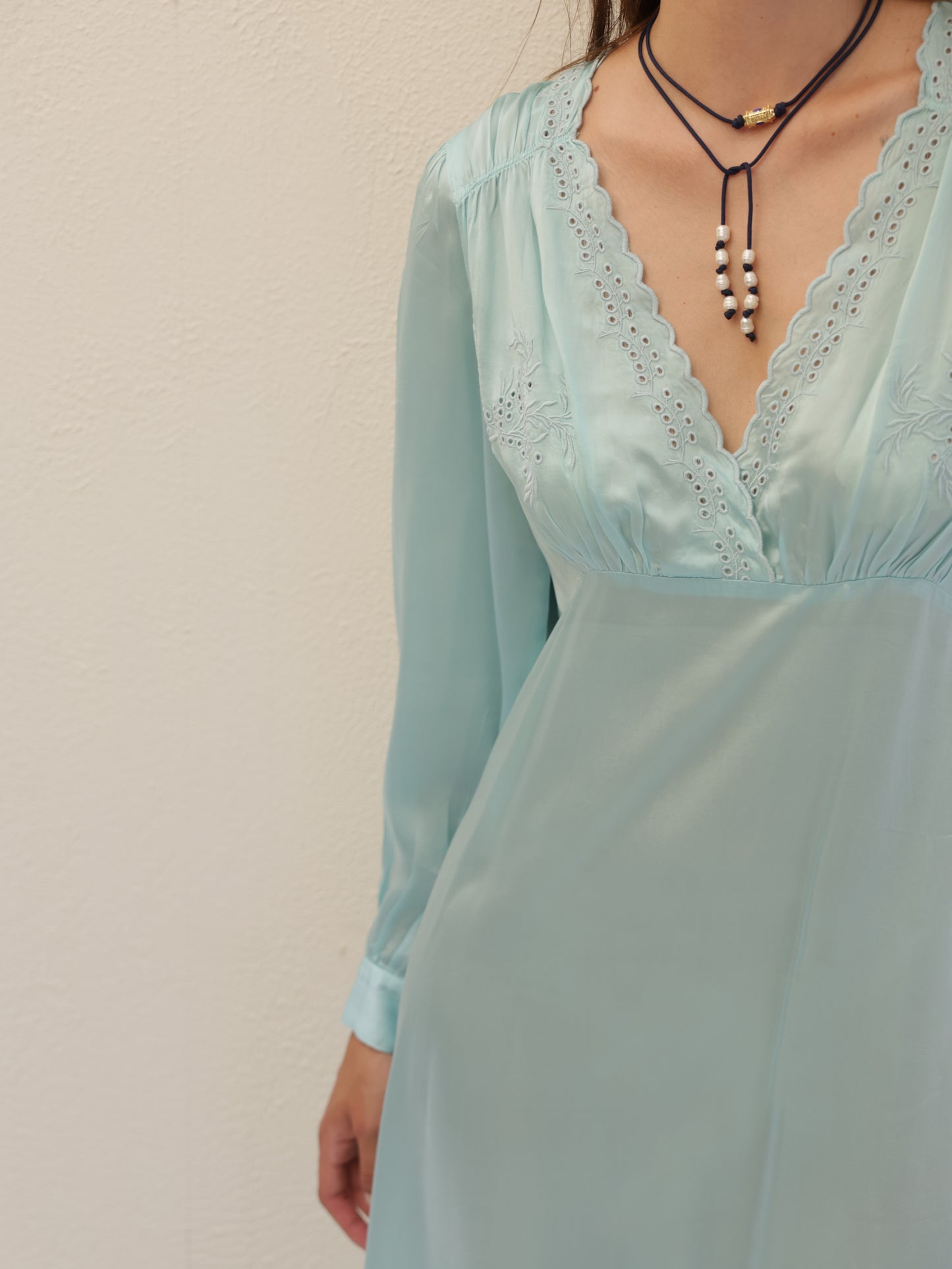 Embroidered Maxi Dress