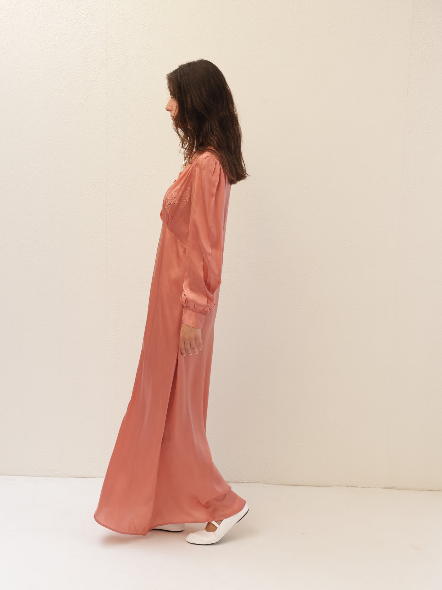 Embroidered Maxi Dress