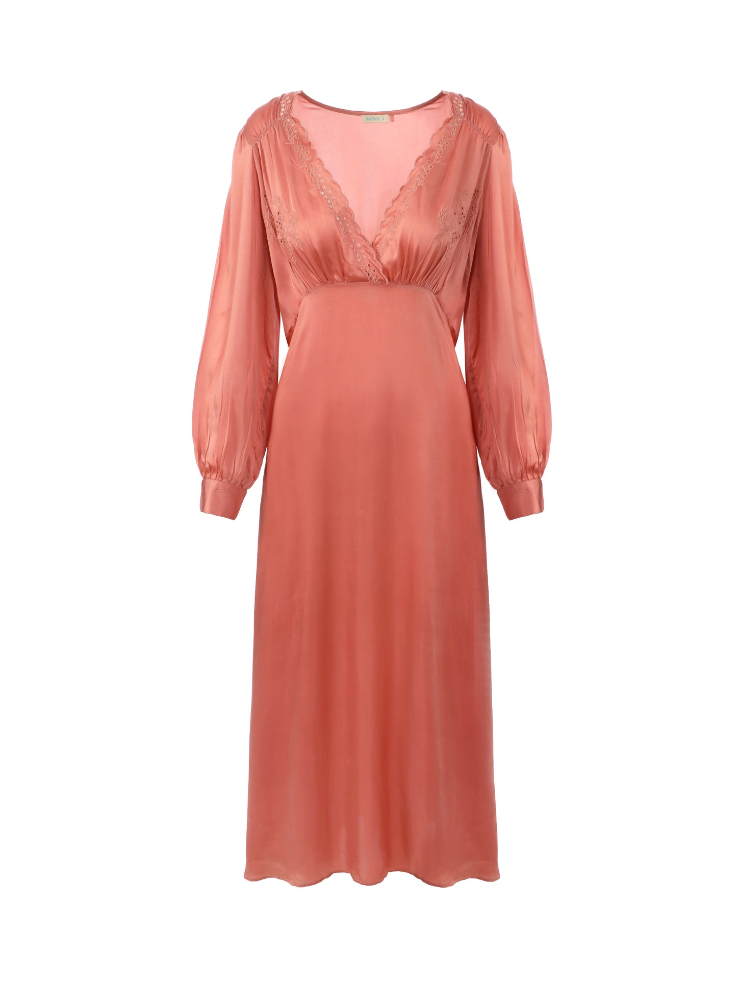Embroidered Maxi Dress