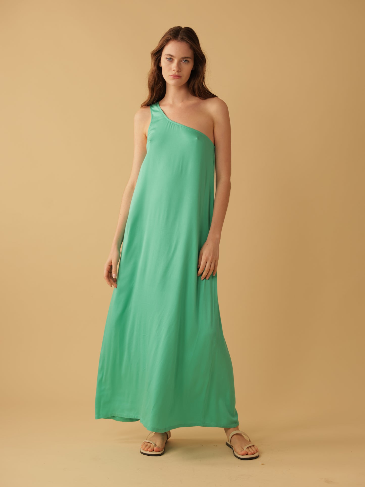 One Shoulder Long Dress