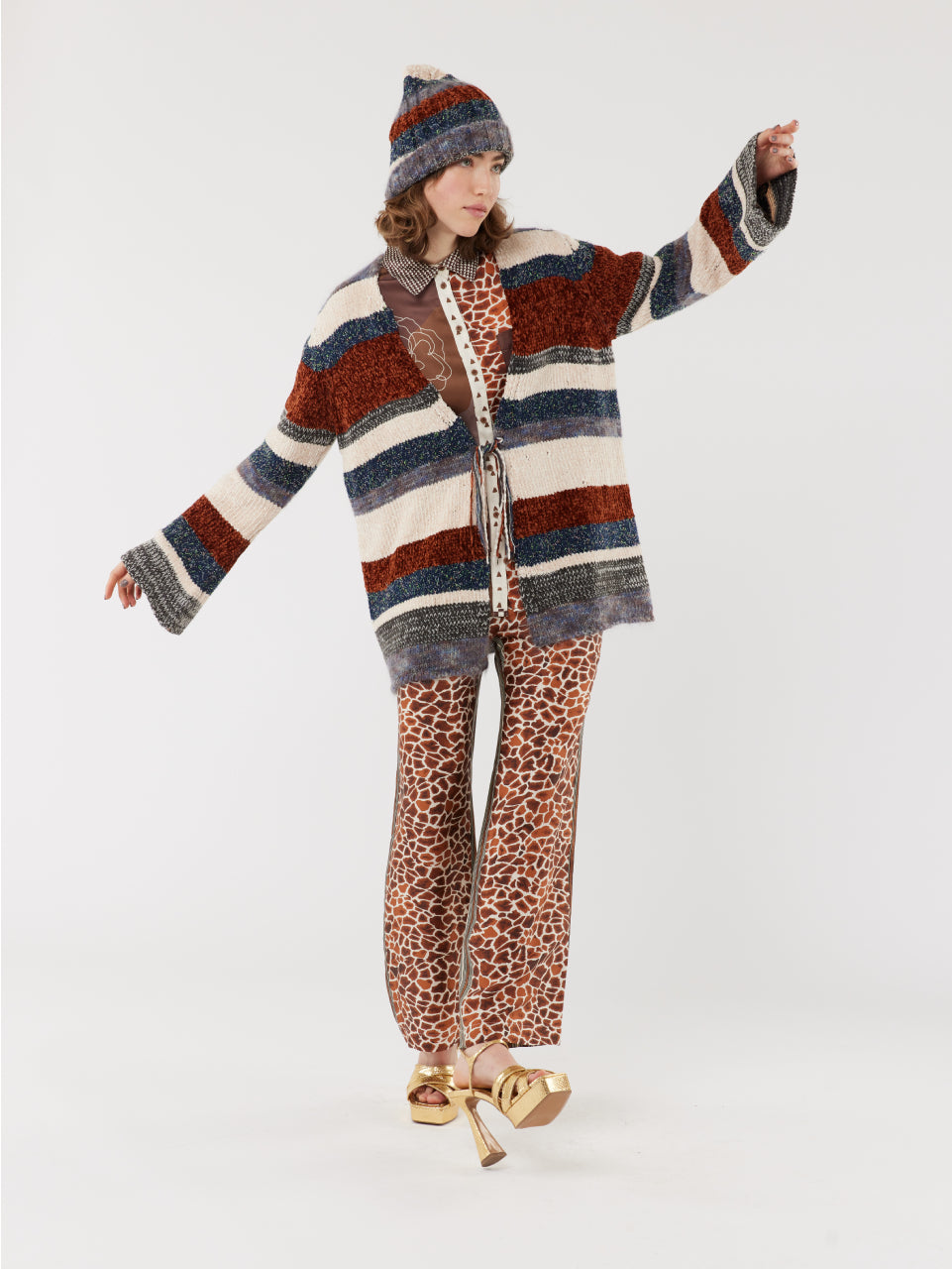 Estelle Fringe Knots Cardigan
