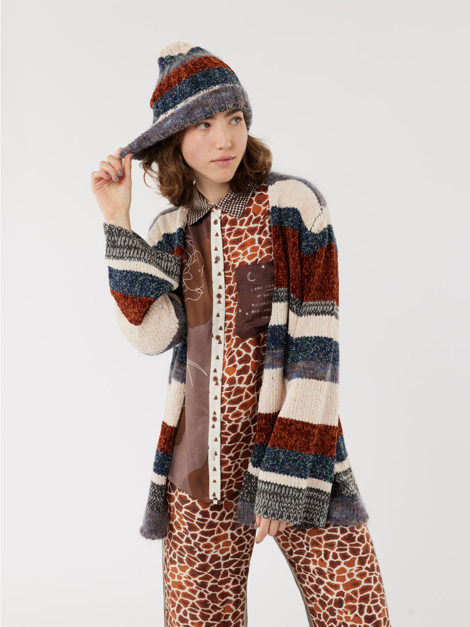 Estelle Fringe Knots Cardigan