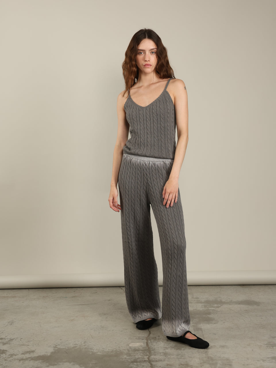 Knitted Braided Tank Top
