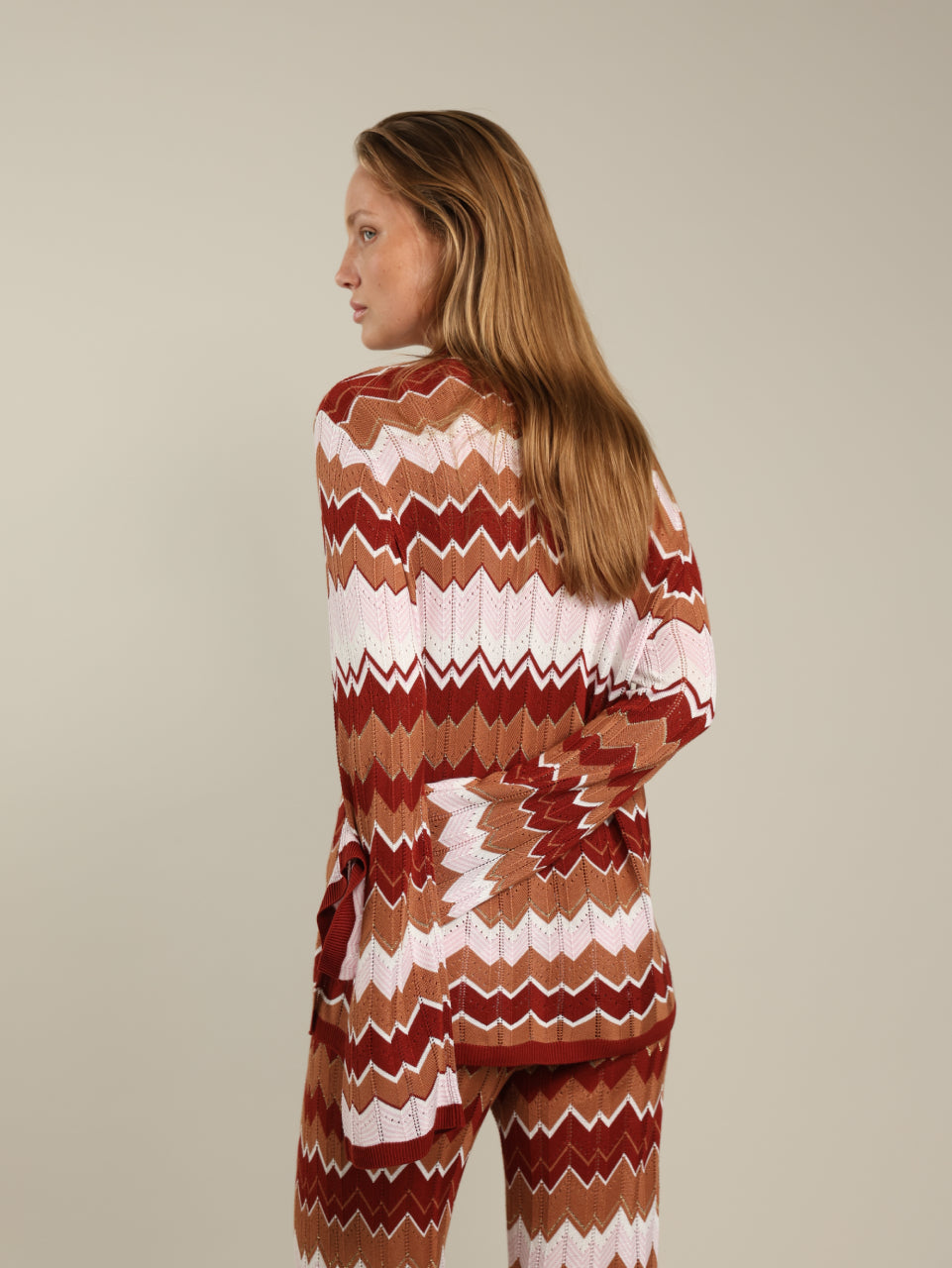 Zig Zag Button Shirt