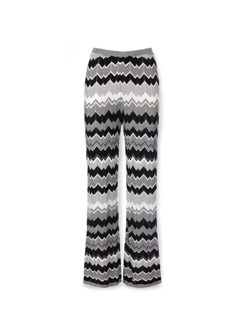 Zig Zag Wide Leg Pant