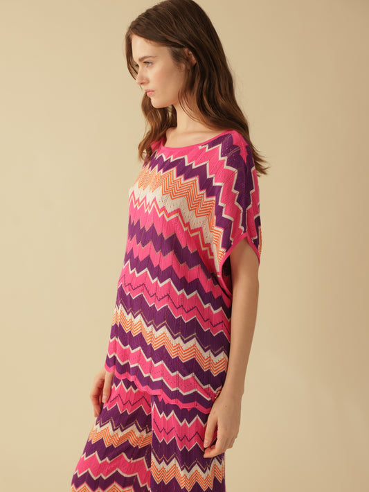 חולצת זיגזג