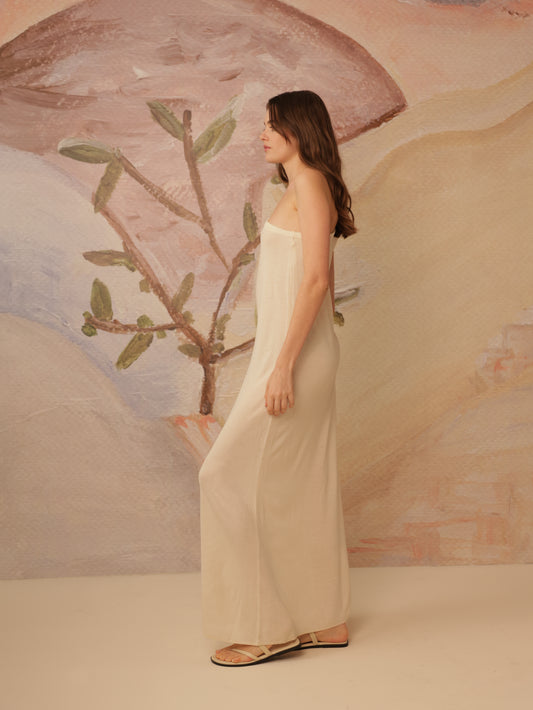 שמלת סריג כתף אחת