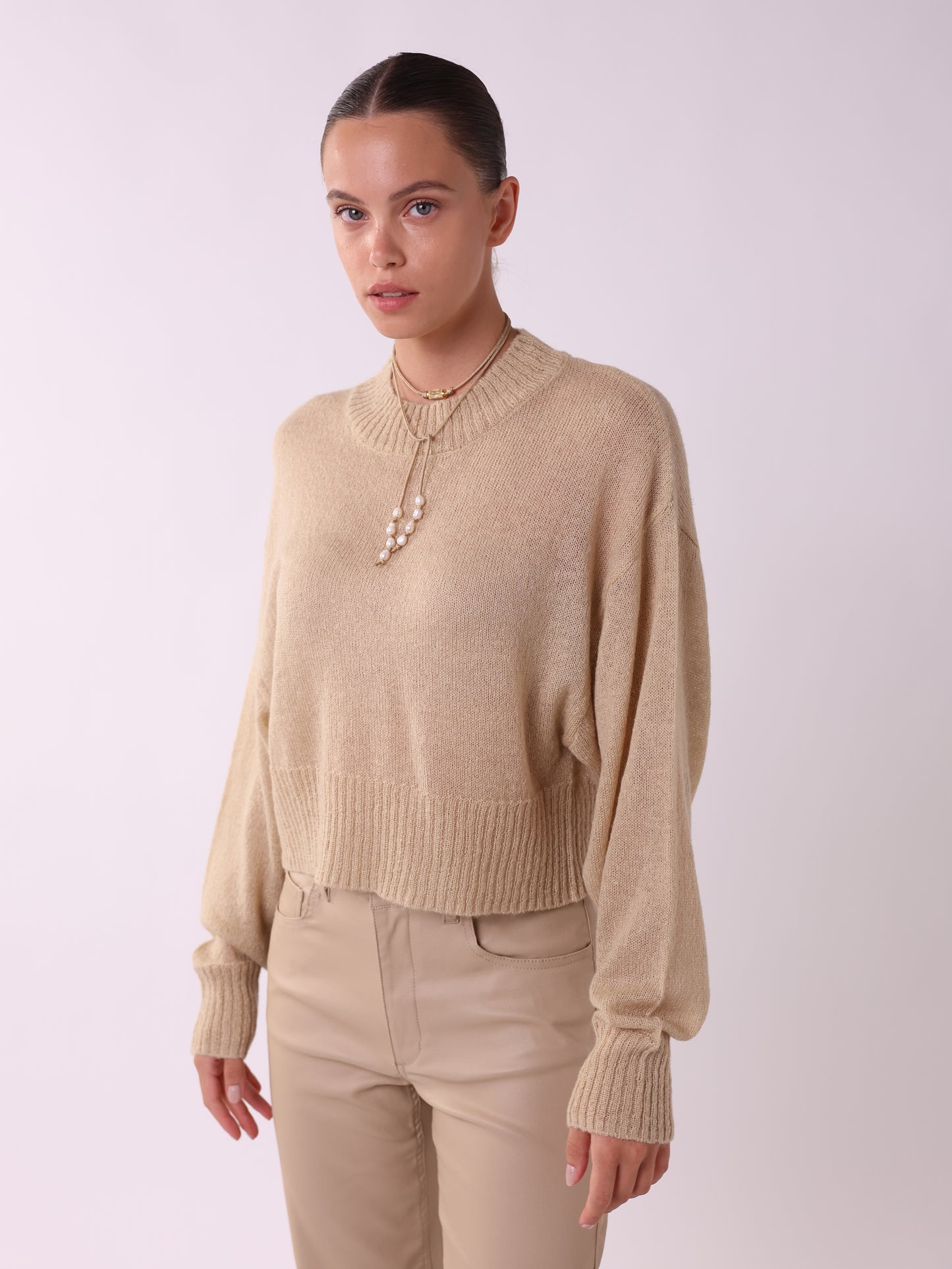 Waist Collar Knit