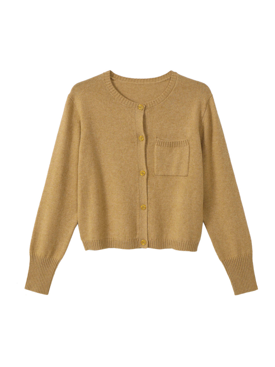 Knit cardigan with pocket