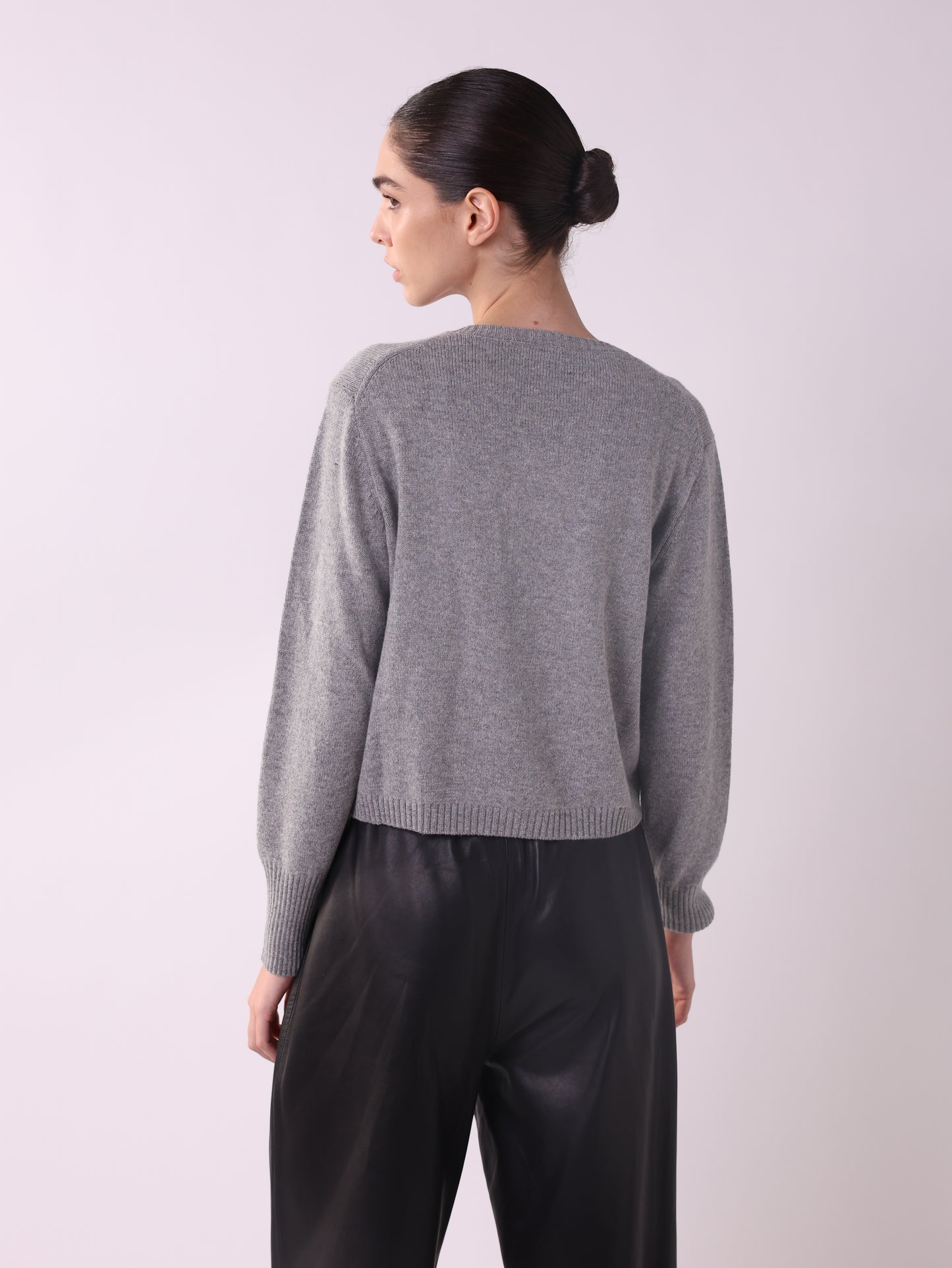 קרדיגן סריג עם כיס