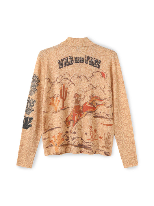 סרנטי סריג מכופתר