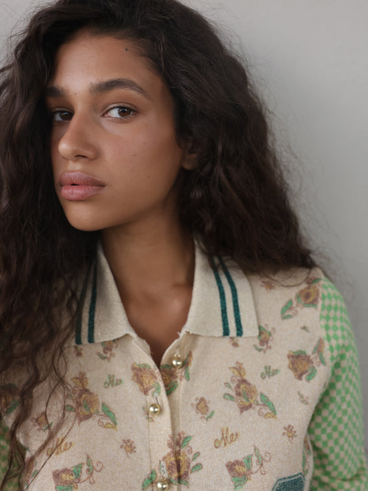 Serenity Button Shirt Knit