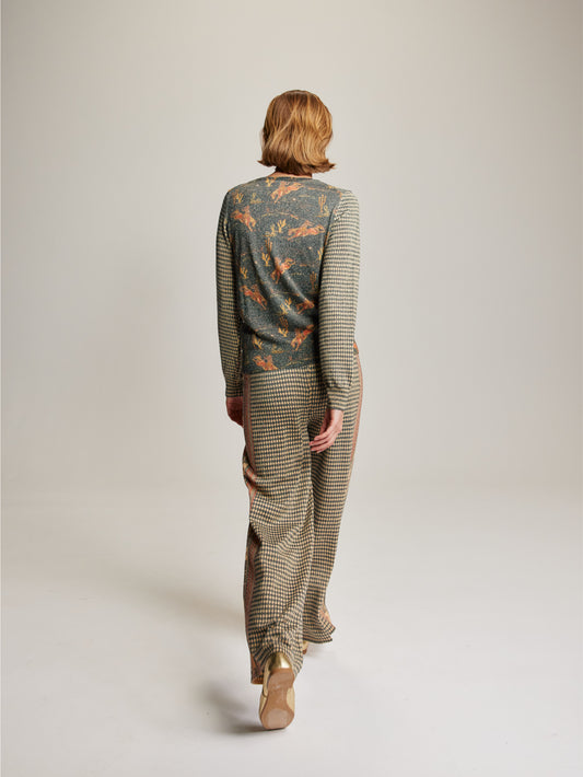 Michelle Wide Leg Knit Pants