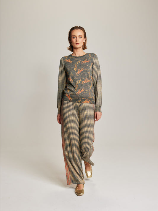 Michelle Wide Leg Knit Pants