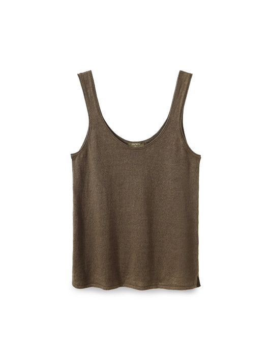 Linen Knit Tank Top