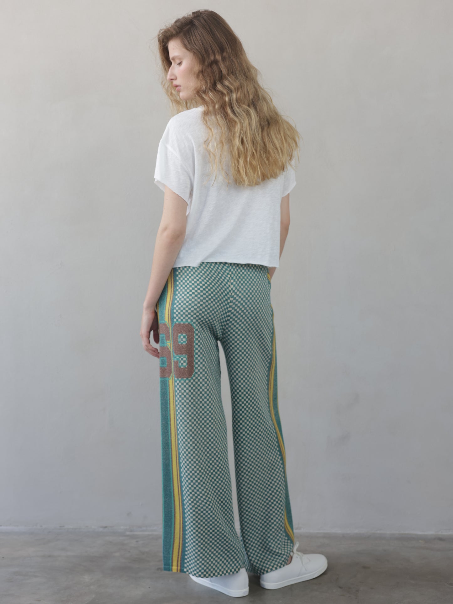 Michelle Wide Leg Knit Pants