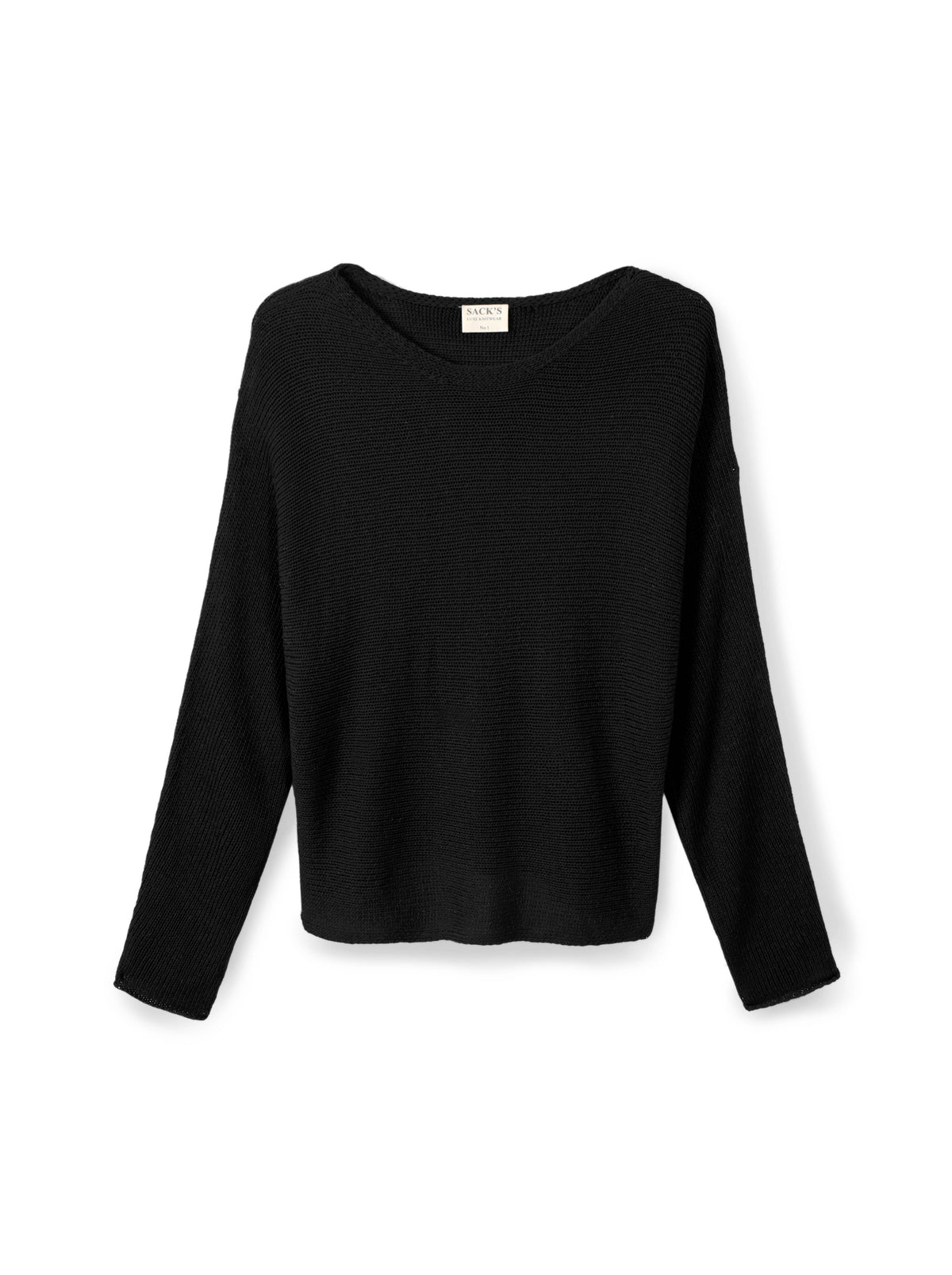 Batwing knit top