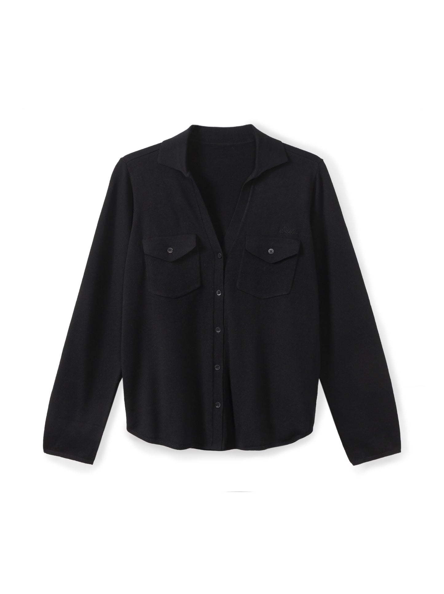 Combination button-down modal shirt