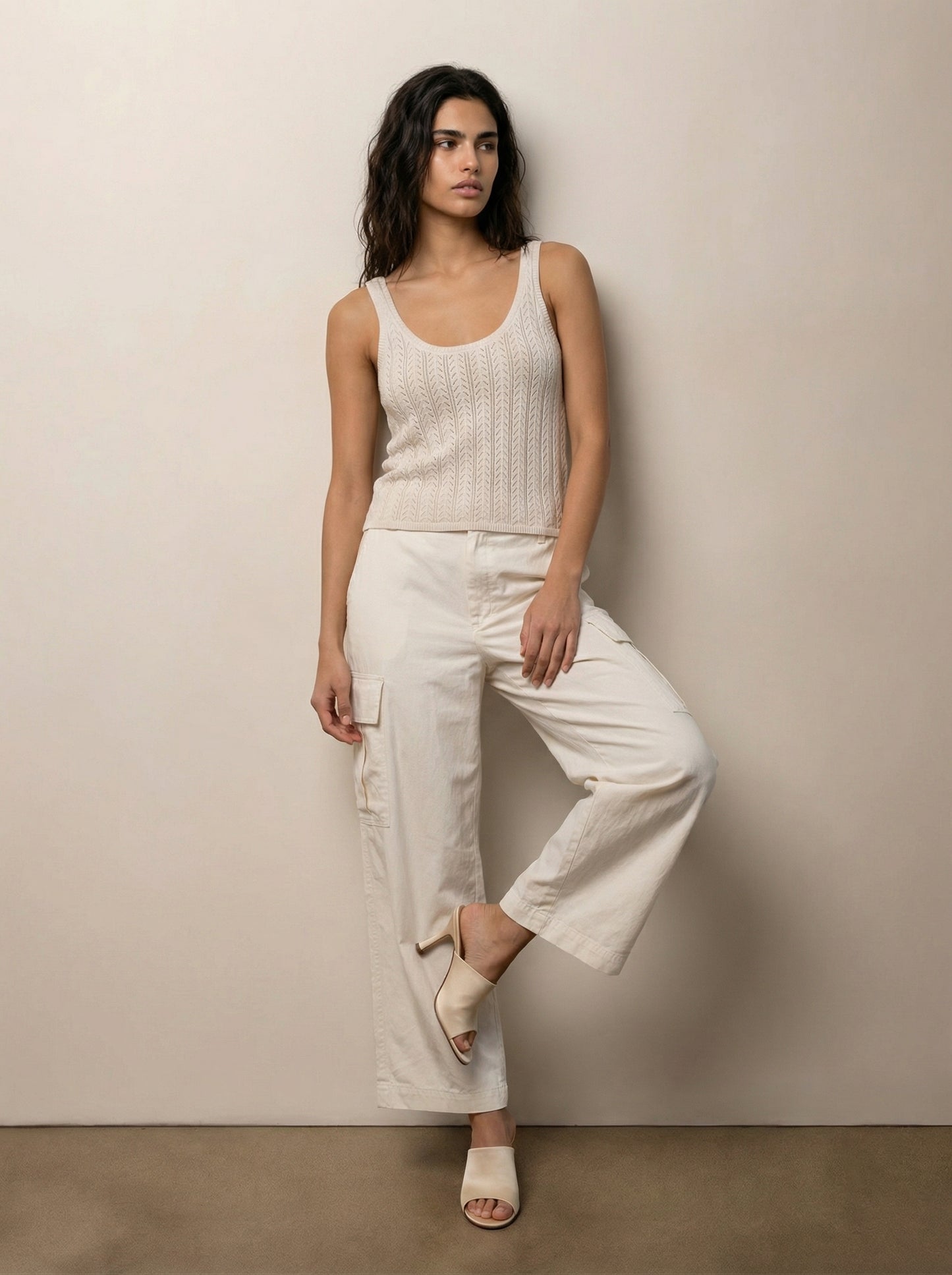 Knitted tank top