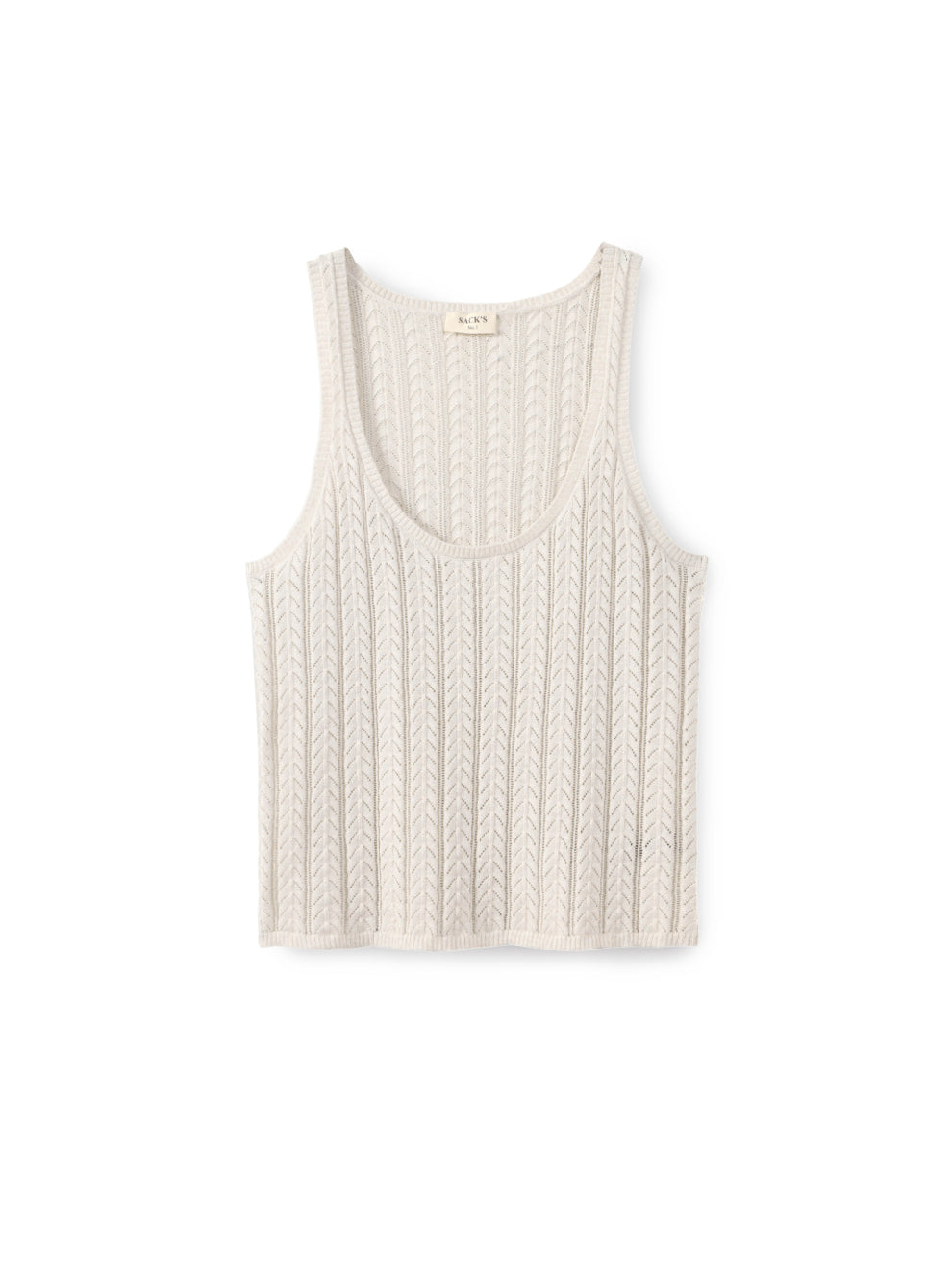 Knitted tank top