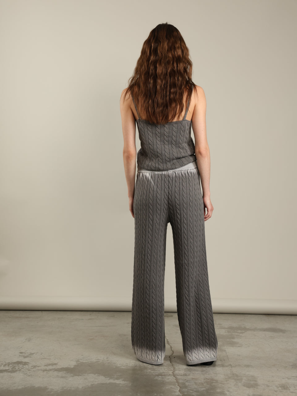 Braided Knit Pants