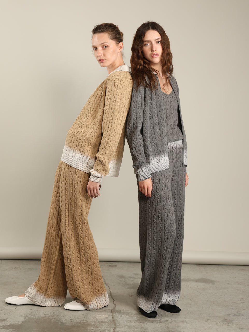 Braided Knit Pants