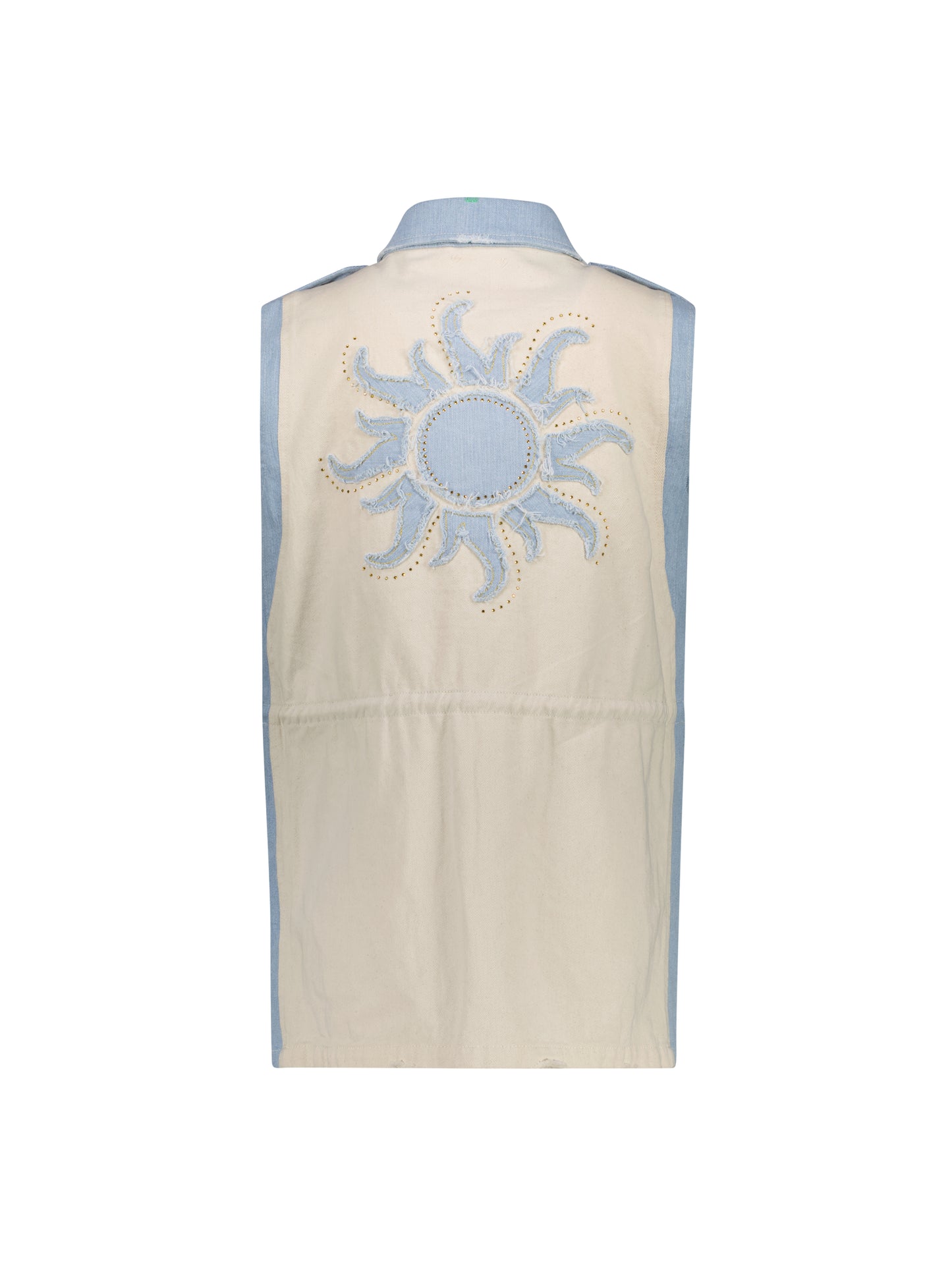 Andrea Denim Utility Vest