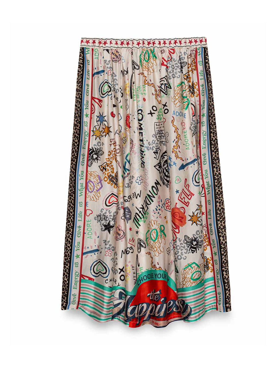 Vanessa Printed Midi Skirt