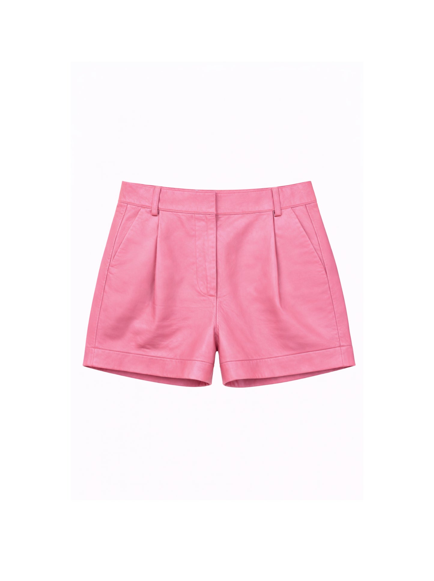 מכנס עור קצר