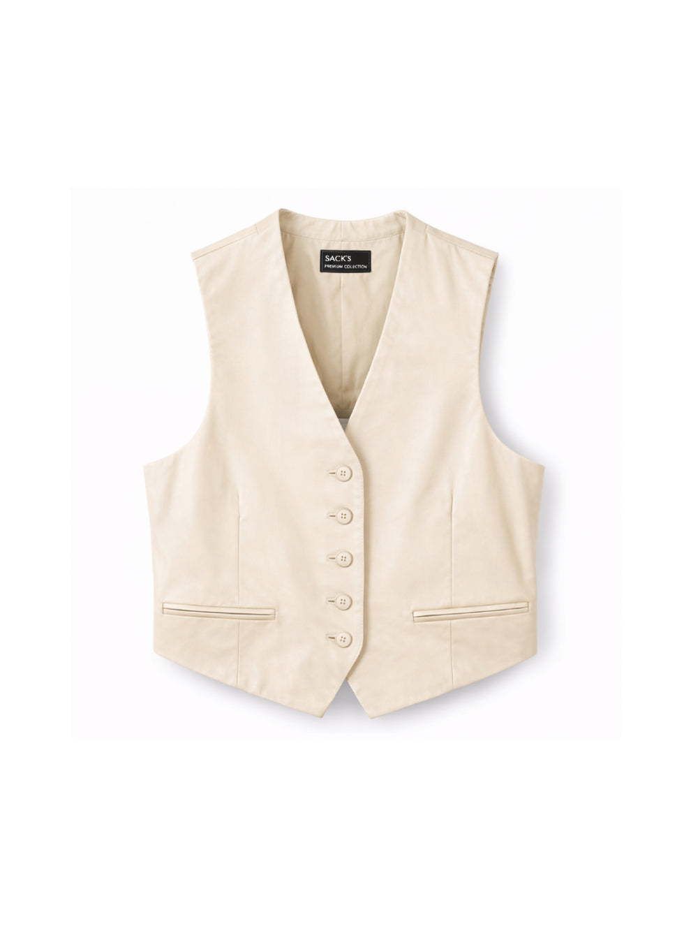 Leather vest
