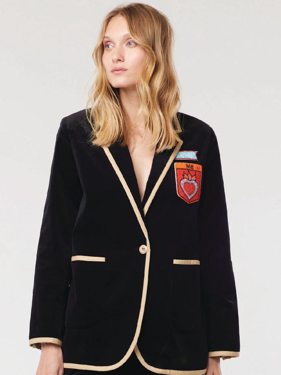 Simon Velour Blazer