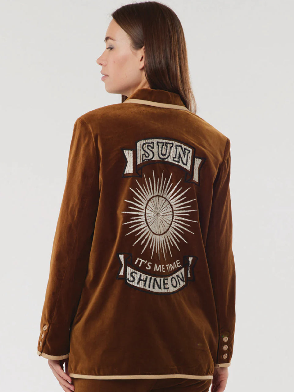 Simon Velour Blazer