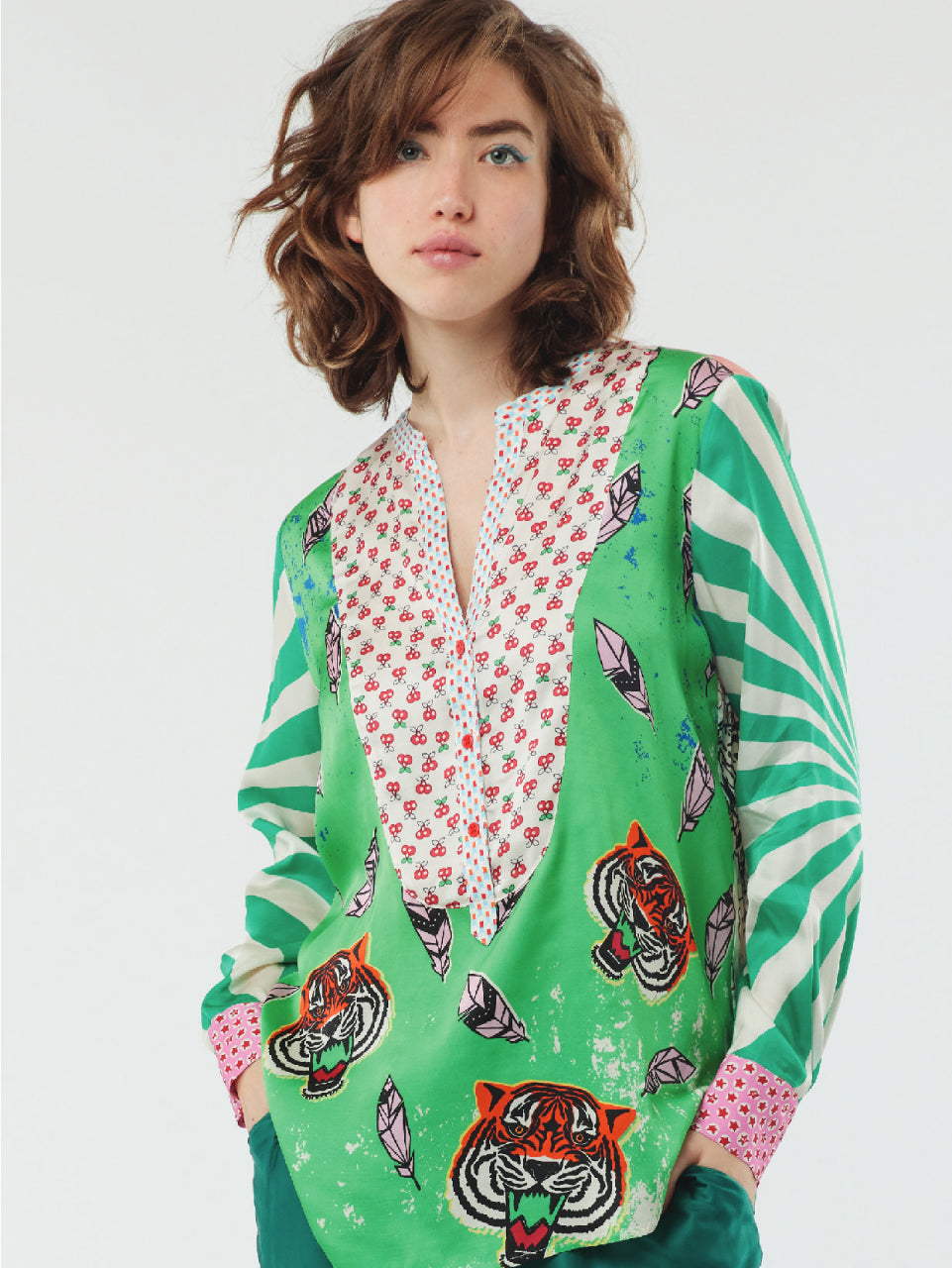 Gabriella Rib Front Shirt