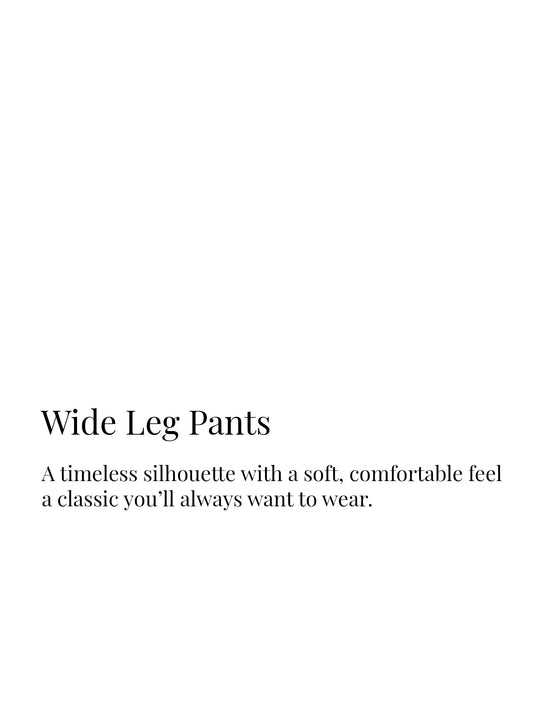 Tencel trousers with an elastic waistband