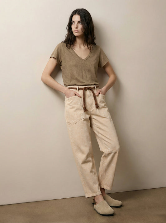 מכנסיים שרוך גזרת ברל