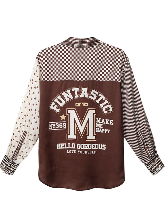 Isabel Mixed Print Shirt