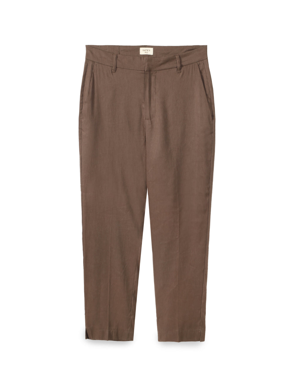 Chino pants with linen