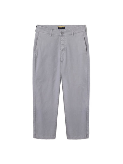 Chino Pants Embroidered Straight Leg