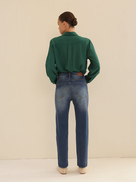 Straight Leg Jeans