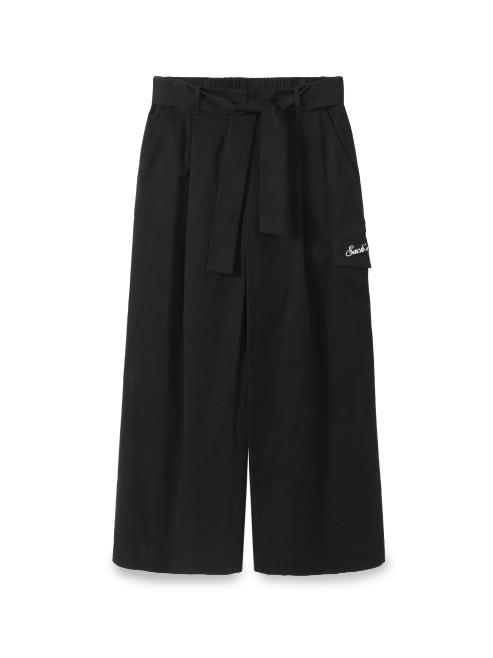Wide leg cargo pants