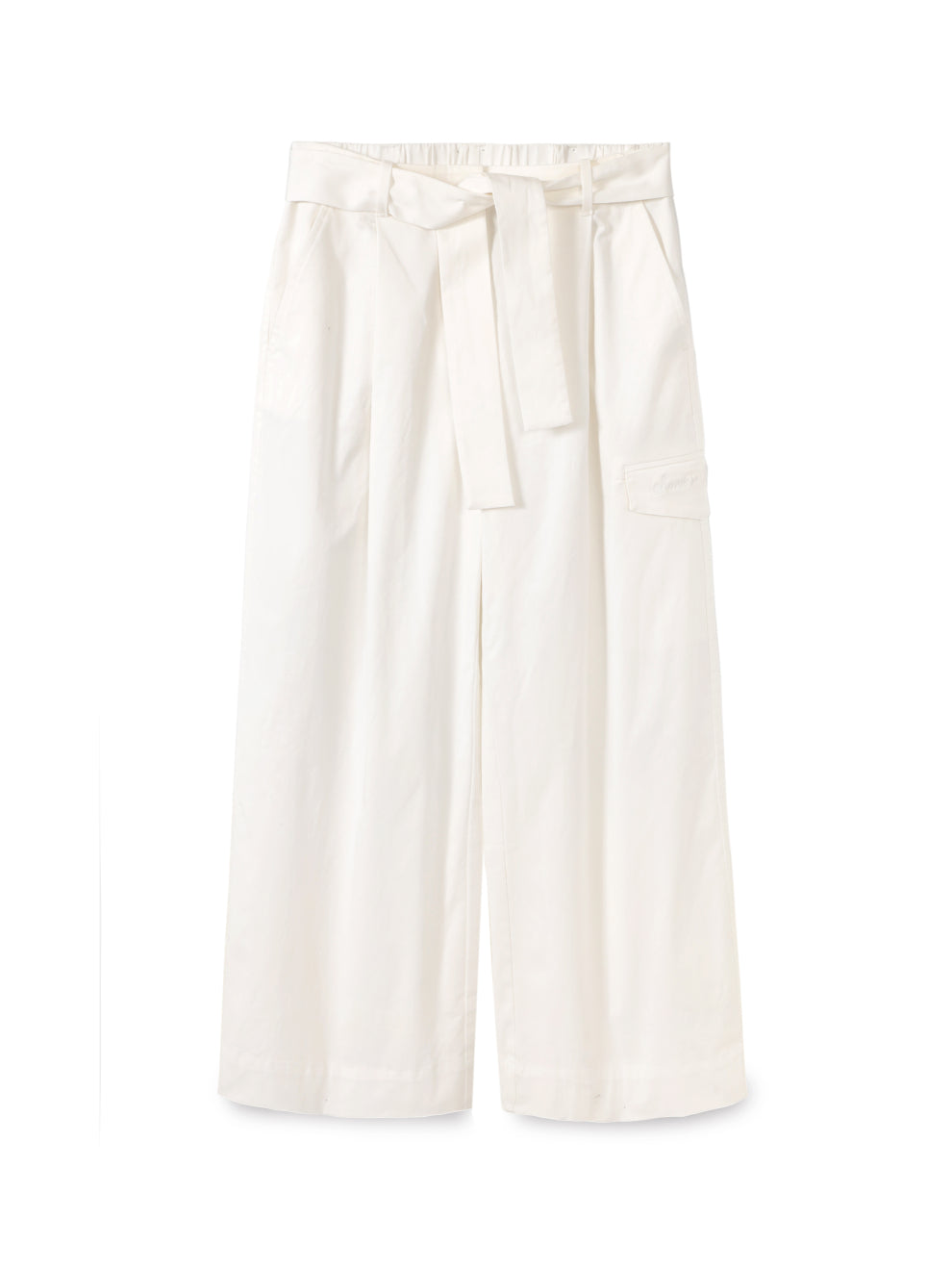 Wide leg cargo pants