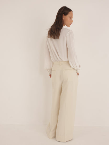Tailor-made flare pants