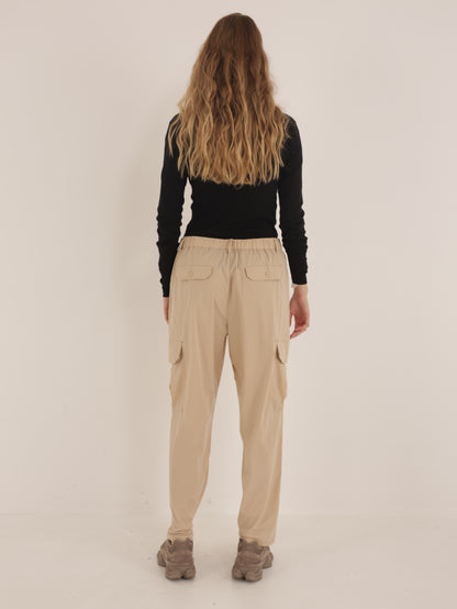 Nylon cargo pants
