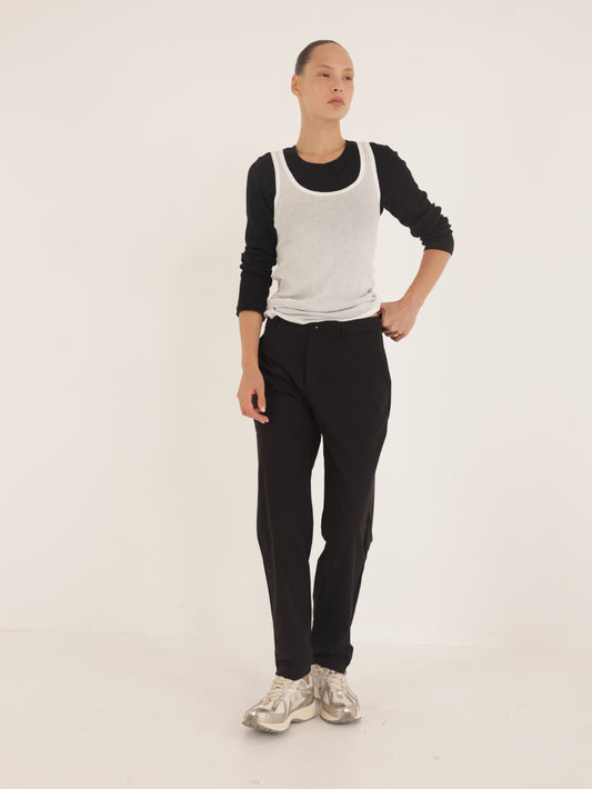 Nylon chino pants