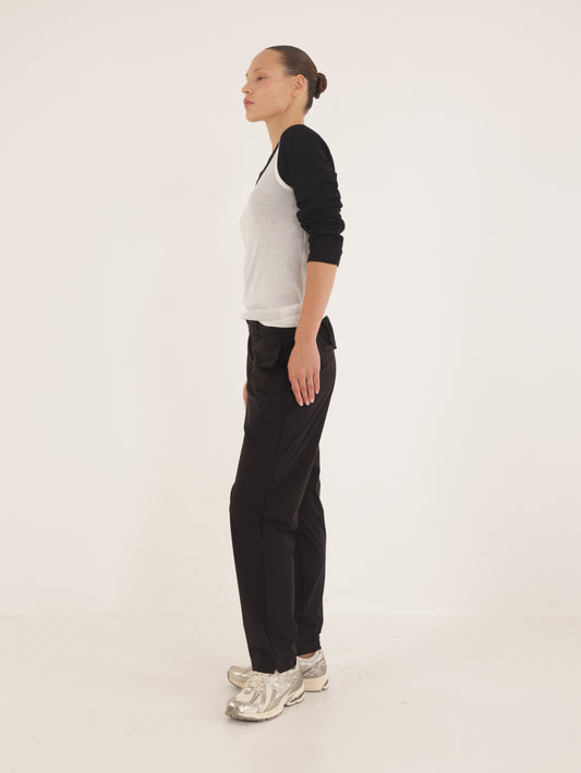 Nylon chino pants