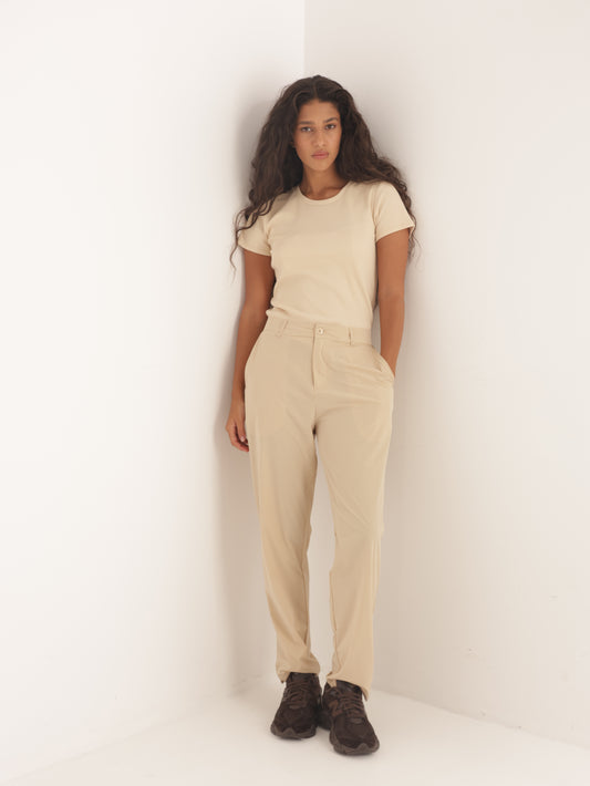 Nylon chino pants