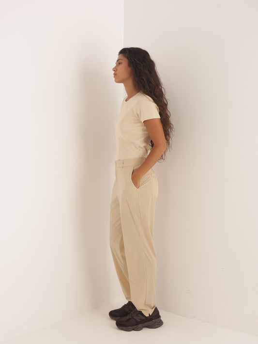 Nylon chino pants